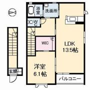 グランドール春日の間取り画像