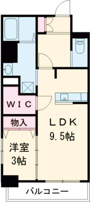 CityCourt折尾の間取り画像