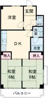 グランメールタクミの間取り画像