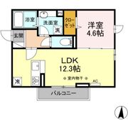 フユシス類家 Aの間取り画像
