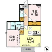 エルシャトーの間取り画像