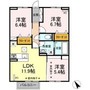 エルシャトーの間取り画像