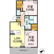 ブルームコートの間取り画像