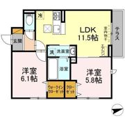 クロノスの間取り画像