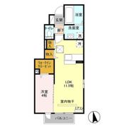 セピアコートの間取り画像