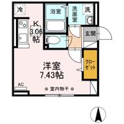 オークスさがみ野の間取り画像