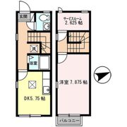 リースランド北条宮の町 Aの間取り画像