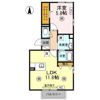 レザン倉敷の間取り画像
