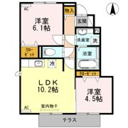 ヒルサイド熊本駅前の間取り画像