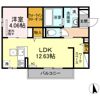 ミーティア皆春の間取り画像
