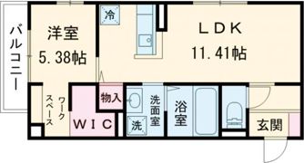 ミーティア皆春の間取り画像