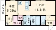 ミーティア皆春の間取り画像