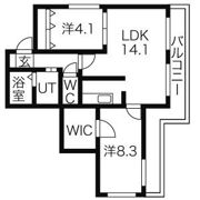 グランメゾン栄通の間取り画像