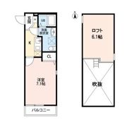 ラピネスコートの間取り画像