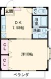 メゾンクドウの間取り画像