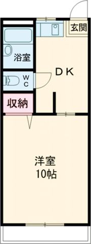 水口マンションの間取り画像