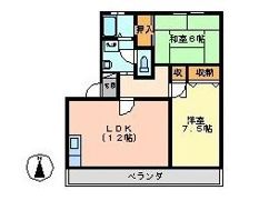 メゾン・アフェクションの間取り画像