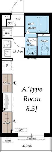リブリ・立川幸町の間取り画像
