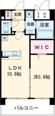 セリーゼ ウエストの間取り画像