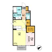 フォーゲルテラス グリューン Ⅲの間取り画像