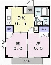ニューシティ青山Aの間取り画像