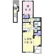 ネバーランドⅢ Bの間取り画像