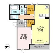 プランドールコートの間取り画像
