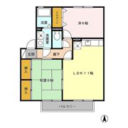 セジュールJinの間取り画像