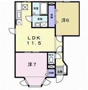 グリーンノートLの間取り画像