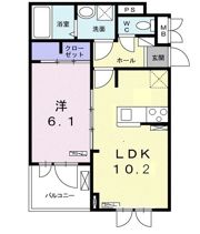 Big Road 神崎川の間取り画像