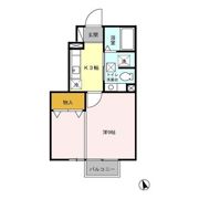 ローズシャルダンの間取り画像