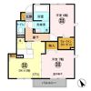 ベルサージュ Bの間取り画像