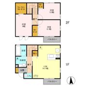 ツインコート簗瀬の間取り画像