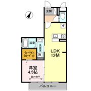 アンクレージュの間取り画像
