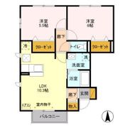 サンルーチェ Aの間取り画像