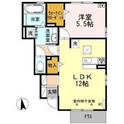 エクラタンの間取り画像