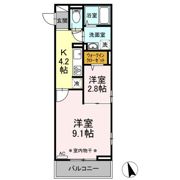 ルミエール武田の間取り画像
