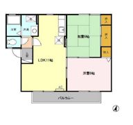 二瀬川ノーバ Bの間取り画像
