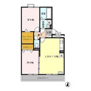 セジュール和幸 Aの間取り画像