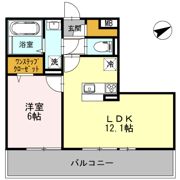 アップフィールドの間取り画像