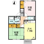 セジュールシャルマンの間取り画像