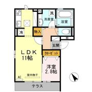 プレンティー引野 B棟の間取り画像
