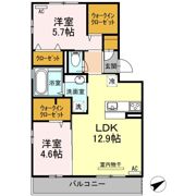 恩田ヒルズの間取り画像