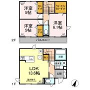 D´Premium C棟の間取り画像