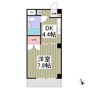 トーシンハイツ東品川の間取り画像
