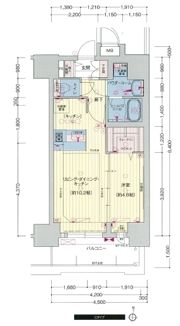 プレサンス錦通 THE 葵の間取り画像