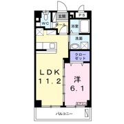 ソレイユじんぐすくの間取り画像