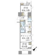 Brillia銀座idの間取り画像