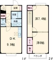 クレストステージⅠの間取り画像
