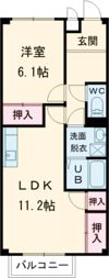 クレストコートの間取り画像